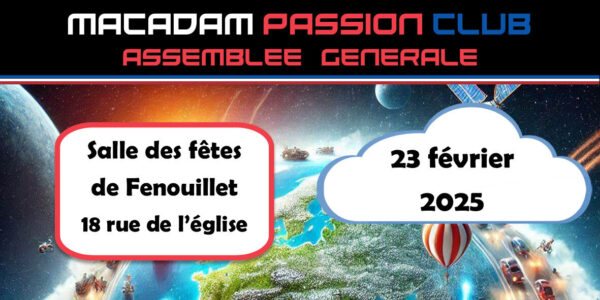 23 février 2025 - Assemblée Générale du Club