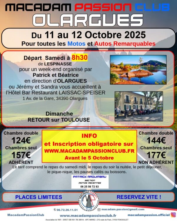11 octobre 2025 - LA CLASSIQUE - OLARGUES